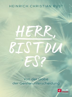 cover image of Herr, bist du es?